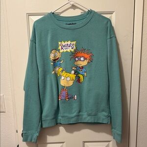 Nickelodeon Rugrats Green Crewneck